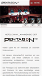 Mobile Screenshot of pentagon-ag.com